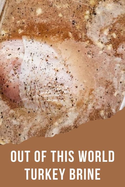 Out of This World Turkey Brine - Evil Chef Mom Out Of This World Turkey Brine, Smoked Turkey Brine, Best Turkey Brine, Turkey Brine Recipe, Easy Turkey Chili, Fruit Turkey, Turkey Prep, Food Grade Buckets, Salt Brine