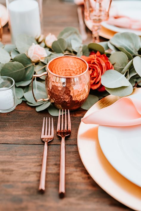 Terracotta Wedding Color, Salmon Wedding, Copper Wedding Decor, Orange And Pink Wedding, Rusting Wedding, Wedding Color Combinations, Bronze Wedding, Burnt Orange Weddings, Sage Wedding