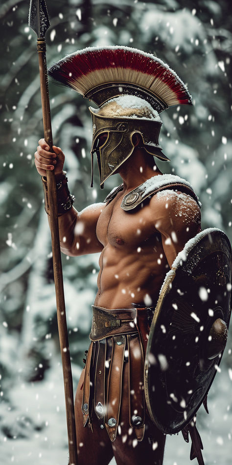 Gladiator Colosseum, Fantasy Gladiator, Spartan Spear, Spartan Men, Spartan Unarmed Warrior, Spartan Mindset, Provocator Gladiator, Muscular Spartan Warrior, Eagle Warrior