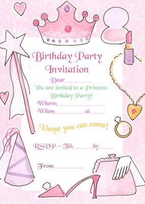 Princess theme party invitation - it's free to print as many copies as you need for your party guests, then personalise the invitation with details of your own party - this one and lots more..... Coloring Pages Princess, Hello Kitty Invitations, Princess Party Invitations, Printable Princess, Princess Theme Birthday, Princess Theme Birthday Party, Shopkins Birthday, Princess Birthday Invitations, Princess Invitations