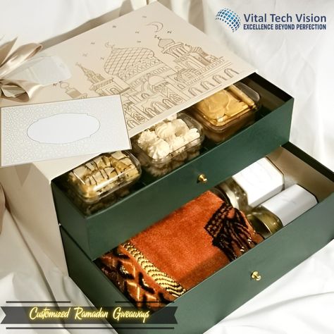 Vital Techvision understands the significance of Ramadan and are delighted to provide Customized pre-Ramadan giveaway services.🌙 This Ramadan spread joy & happiness. #Contact Us: 📞 +923000447826 🌏 https://vital-techvision.com 📧 info@vital-techvision.com #ramadan #ramadankareem #ramadanfavours #ramadangifts #ramadangiveaways #corporategiveaways #ramadankareem #ramadangifts #ramadandecorations #ramadan2023 #Ramadan #RamadanMubarak #ramadangifts Ramadan Giveaways, Corporate Giveaways, Hamper Boxes, Ramadan Gifts, Photoshoot Inspo, Ramadan Decorations, Ramadan Mubarak, Ramadan Kareem, Joy And Happiness