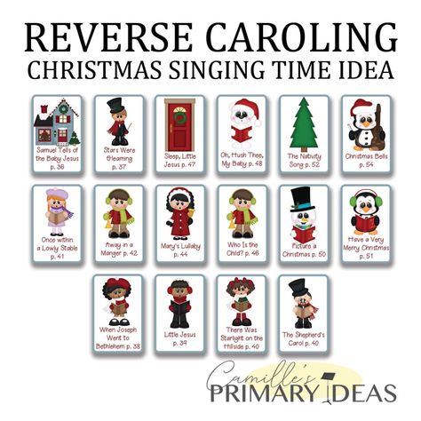 Christmas Singing Time, Lds Object Lessons, Christmas Primary, Christmas Singing, Singing Time Ideas, Lds Christmas, Lds Primary Singing Time, Primary Chorister, Time Lessons