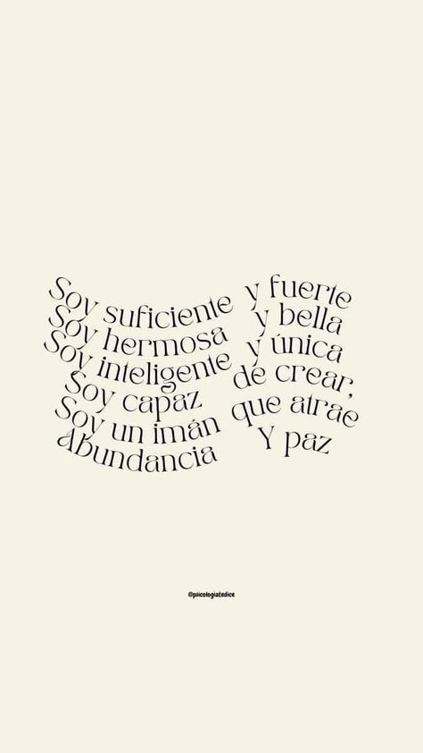 Motivation Quotes In Spanish, Vision Board Frases, Vision Board Ideas, Cute Spanish Quotes, Dream Vision Board, Inspo Quotes, Vision Board Affirmations, Positive Phrases, Vision Board Manifestation