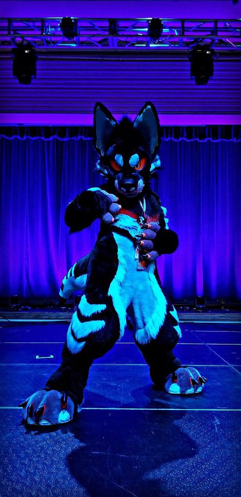 Neon Fursuit Demon Fursuit, There Can Only Be One, Fursuit Tutorial, Fur Suits, Fursuit Head, Funtime Foxy, Animatronic Fnaf, Spirit Animal, No. 2