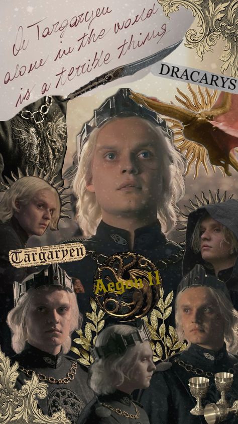 aegon ii | #aegontargaryen #aegoniitargaryen #aegonii #houseofthedragon #hotd #tomglynncarney #tgc #gold #aesthetic #wallpaper #vibes #dragon #fyp Aegon Targaryen Wallpaper, Gold Aesthetic Wallpaper, Targaryen Wallpaper, Aegon Ii Targaryen, Aegon Targaryen, Wallpaper Vibes, Targaryen Art, Game Of, Gold Aesthetic