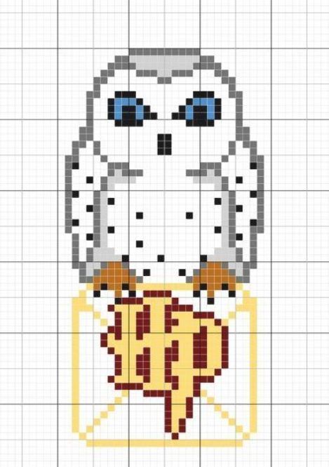 Harry Potter Perler Beads, Harry Potter Cross Stitch Pattern, Cross Stitch Harry Potter, Harry Potter Design, Harry Potter Knit, Harry Potter Quilt, Harry Potter Crochet, Baby Cross Stitch Patterns, Harry Potter Baby