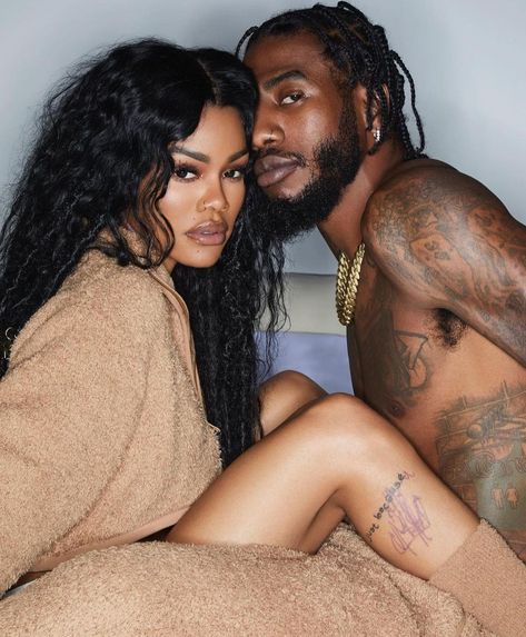 Iman Shumpert, Teyana Taylor, Anniversary Photoshoot, Black Love Couples, Black Couples Goals, Photoshoot Themes, Couple Photoshoot Poses, Couples Poses For Pictures, Couple Outfits