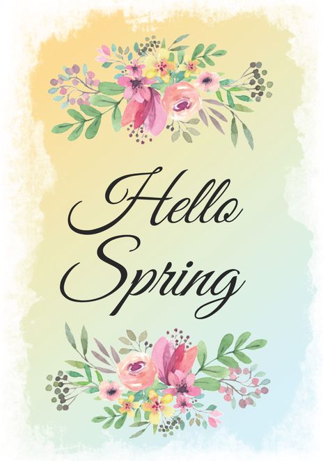 Welcome Spring Pictures, Happy Spring Images, Hello Spring Wallpaper, Beachy Wallpapers, 50th Birthday Party Games, Graphic Flowers, Felt Ornaments Patterns, Spring Images, Pic Art