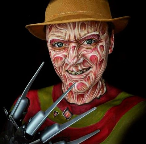 Spfx Makeup, Elm Street, Nightmare On Elm Street, Urban Legends, Freddy Krueger, Gothic Decor, Halloween Haunt, Creative Makeup, Horror Movie