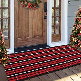 Front Door Rugs, Porch Rug, Christmas Farmhouse, Indoor Mat, Outdoor Runner Rug, Woven Carpet, Christmas Rugs, Entryway Kitchen, Christmas Decorations Diy Outdoor