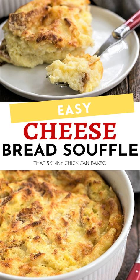 Egg Souffle Recipes Easy, Egg Souffle Recipes, Souffle Recipes Easy, Breakfast Souffle, Cheese Souffle Recipes, Egg Souffle, Baked Omelet, Cheese And Bread, Potato Cakes Recipe