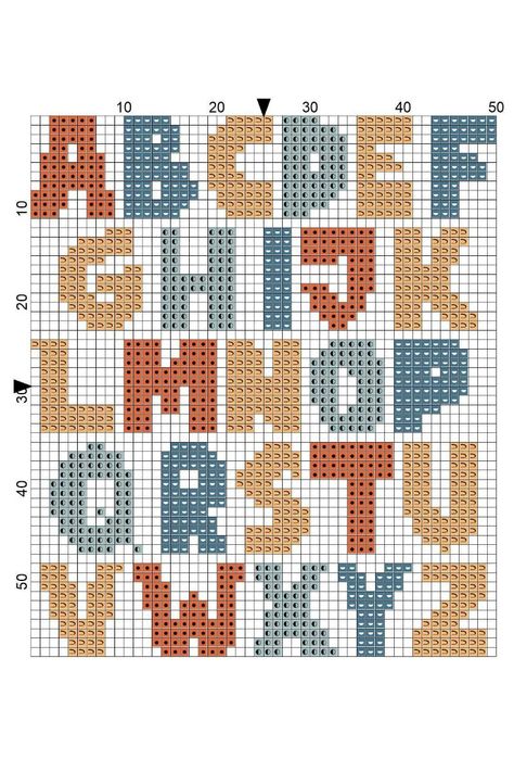 Free Blanket Knitting Patterns, Cross Stitch Patterns Free Disney, Cross Stitch Letter Patterns, Printable Cross, Small Patterns, Cross Stitch Alphabet Patterns, Knitting Patterns Free Blanket, Cross Stitch Fonts, Tiny Cross Stitch