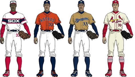 How Well Does Your Favorite MLB Team Play in Certain Uniforms ... Unique Top Designs, Mlb Uniforms, Order Form Template, Baseball Uniforms, Baseball Design, Baseball Outfit, Form Template, Mlb Teams, Baseball Fan