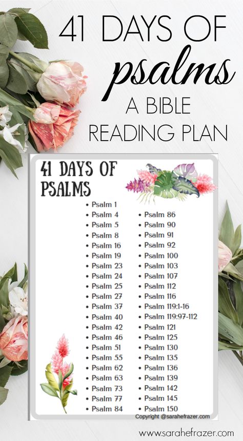 Explore the Psalms and study the Bible on your own with this free Bible reading plan! Grab this free Scripture guide to jump start your spiritual growth today! || Sarah E. Frazer #biblestudy #biblereadingplan #spiritualgrowth #sarahefrazer Scripture Guide, Free Bible Reading Plan, Scripture Writing Plans, Study The Bible, Study Plans, The Psalms, Bible Readings, Scripture Writing, Writing Plan