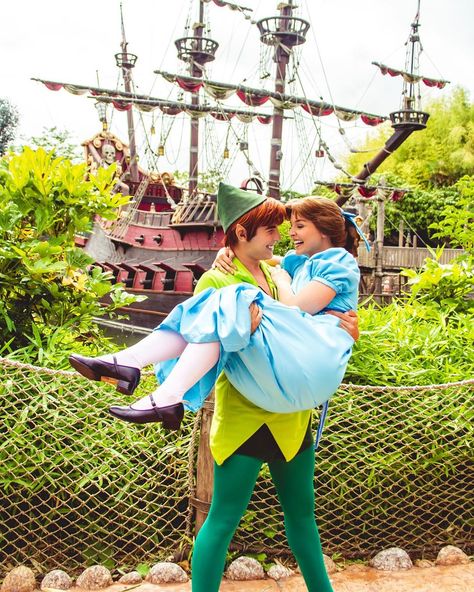 Peter Pan Disneyland, Peter Pan And Wendy, Peter And Wendy, Disneyland Paris, Disney Parks, Peter Pan, Disney World, Disneyland, Paris