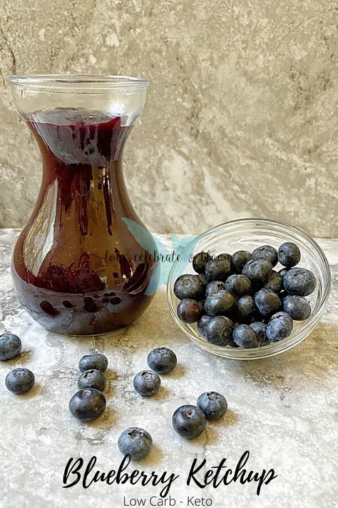 Blueberry Ketchup, Sandwich Turkey, Low Carb Ketchup, Ketchup Recipe, Turkey Ham, Ketchup, Blueberries, Black Pepper, Tasty Dishes