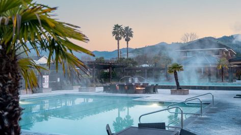 Calistoga's Hot Springs & Mineral Pools | Visit Napa Valley Blog Mud Bath, Valley Girls, Body And Mind, How To Get Warm, Napa Valley, Winter White, Hot Springs, Girls Trip, Springs