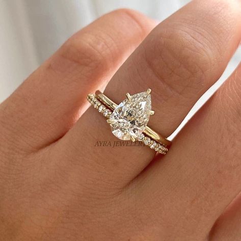 This Bridal Sets item by Ayrajewelery has 1113 favorites from Etsy shoppers. Ships from Los Angeles, CA. Listed on Jul 6, 2023 Gold Wedding Ring Set, Pear Wedding Ring, Dream Wedding Ring, Anniversary Ring Set, Engagement Ring Moissanite, Pear Cut Engagement Rings, Cute Engagement Rings, Moissanite Bridal Sets, Future Engagement Rings