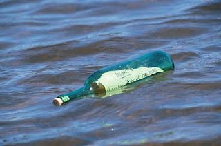 Message In a Bottle Sending Letters, Green Wine Bottle, Letters To My Husband, Cheap Date Ideas, Pirate Treasure Maps, Guilty Conscience, Melbourne Florida, Life Is What Happens, Gulf Stream