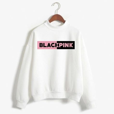 Blackpink Album, Crop Crewneck, Album Kpop, Dancers Outfit, Cartoon Sweatshirts, Winter Hoodies, Women Hoodies Sweatshirts, Shop Sweatshirts, Lany