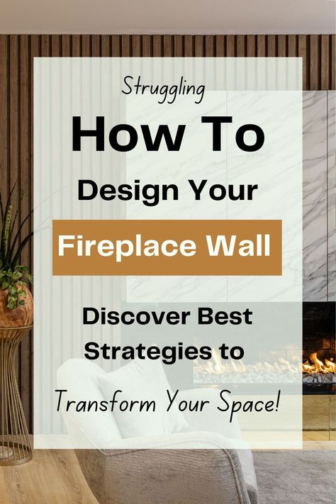 Elevate your space with the finest fireplace wall design ideas and strategies. Check our guide to redefine your interior with sophistication and style! Fireplaces Flush With Wall, Living Room Wall Decor Ideas Around Tv Fireplaces, Fireplace Makeover Ideas With Tv, Reeded Fireplace Wall, Electric Fireplace Tile Surround, Fireplace Wall Design Ideas, Modern Farmhouse Fireplace Wall, Wall Behind Fireplace Ideas, Fireplace Wall Ideas Stone