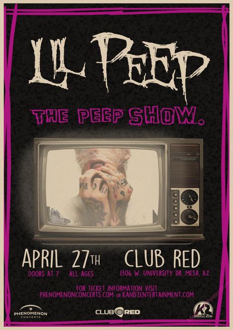 Lil Peep Poster, Music Collage, Tour Poster, Dorm Posters, Graphic Poster Art, Poster Room, Tour Posters, Poster Pictures, Bedroom Posters