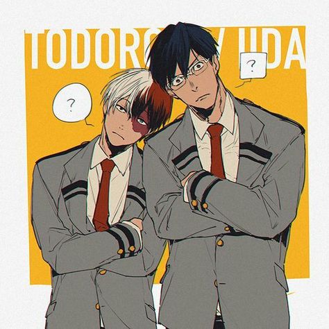 Todoroki And Iida, Tenya X Todoroki, Iida X Todoroki, Tenya Iida, Boku No Academia, Todoroki Shouto, My Hero Academia Memes, Buko No Hero Academia, Boku No Hero Academia Funny