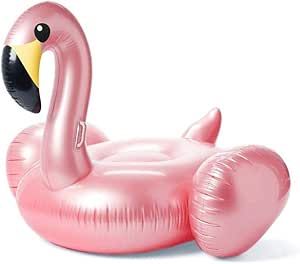 Jasonwell Giant Inflatable Flamingo Pool Float with Fast Valves Summer Beach Swimming Pool Floatie Lounge Floating Raft Party Decorations Toys for Adults Kids X-Large