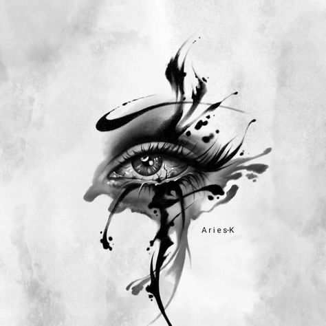 Eye Design Tattoo Realistic, Realistic Eye Tattoo, Tiger Eyes Tattoo, Japanese Tattoo Symbols, Abstract Tattoo Designs, Tattoo Lettering Design, Cobra Art, Eyeball Art, Sketch Tattoo Design