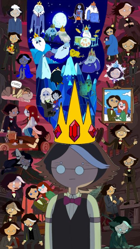 #simonpetrikov #theiceking #iceking #adventuretime Ice King Wallpaper, Peppermint Butler, King Wallpaper, Adventure Time Wallpaper, Adventure Time Cartoon, Ice King, Adventure Time Anime, Cartoon Network, Adventure Time