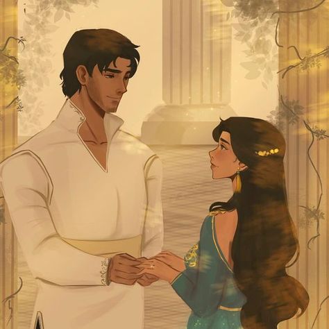 Jill on Instagram: "“He’s mine. Forever. In this world, and in the next.” - Breath of Fire (book 2) of Kingmaker Chronicles This scene is from one of my favourite fantasy romance series by the wonderful @amandabouchetauthor ! Cat and Griffin’s journey is beautiful and epic with Greek mythology, banter, and amazing side characters. I had the amazing opportunity to commission @hachandraws to bring this scene to life and I am overjoyed! #amandabouchet #apromiseoffire #kingmakerchronicles #art Kingmaker Chronicles, Of Fire And Stars, Literary Couples, Arabian Nights Book, Fantasy Oc, Breath Of Fire, Mine Forever, Heavenly Bodies, Fire Book