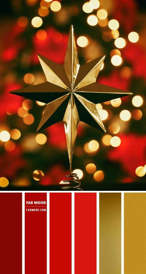 Red And Gold Palette Colour Schemes, Red Christmas Color Palette, Christmas Red Color Palette, Red And Gold Palette, Gold Combination Colour Palettes, Red Gold Color Palette, Red And Gold Color Scheme, Red And Gold Color Palette, Christmas Tone