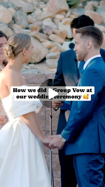 Provenance on Instagram: "Here is how we did a Group Vow at our wedding ceremony.  It was one of the best, and most meaningful parts, of our wedding day.   Head to the 🔗 for examples of officiant scripts you can use for this communal declaration of intent.   🎥 @thegawnes  📋 @crainandcoevents  📍 @loewsventana  💐 @bloomiesflowerstucson   #weddingplanning #groupvow #ceremonyideas #weddingrituals #weddingtradition #2024bride #2025bride" Declaration Of Intent, Marriage Planning, Jasmine Wedding, Renewal Ceremony, Event Planning Tips, Wedding Activities, Wedding Rituals, Future Wedding Plans, Celebration Quotes