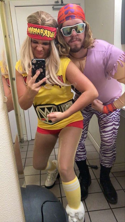 Hulk Hogan Costume Women, Hulk Hogan Halloween, Hulk Hogan Costume, Womens Halloween Costumes, 2024 Classroom, Halloween Costumes For Women, Hulk Hogan, Fx Makeup, Women's Costumes