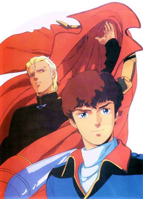 Universal Century, Char Aznable, Official Art, Hiroyuki Kitazume, Amuro Ray Amuro Ray, Lynn Minmay, Char Aznable, Zeta Gundam, Gundam Mobile Suit, Gundam Wallpapers, Mobile Suit Gundam, Gundam Art, Mecha Anime