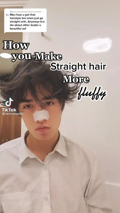 How To Style Bangs Men, How To Style Short Hair Men Messy, Long Messy Hairstyles For Men, How To Make Straight Hair Fluffy Men, How To Get Messy Hair Look Men, How To Style Short Wet Hair, Messy Medium Hairstyles Men, Medium Messy Hairstyles For Men, Messy Hair Tutorial Boy