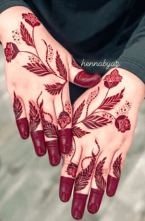 Rose Flower Mehendi Designs, Flower Mehandi Designs Rose, Gulf Mehendi Design Rose Henna, Gulf Mehendi Design, Henna Aesthetic, Henna Flower Designs, Designs Aesthetic, Mehandhi Designs, Friendship Skills