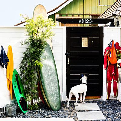 adios Beach Cottage Design, Beach Shacks, Sunset Magazine, Surf House, Surf Shack, Surfer Style, Beach Shack, Beach Bungalows, Beach Living