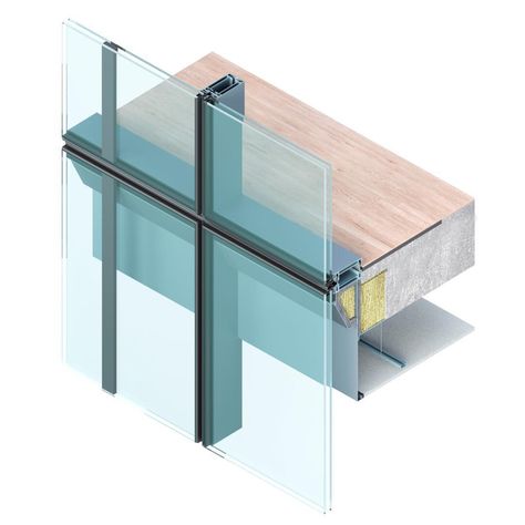 Low E Glass Detail, Glass Facade Detail, Social Housing Architecture, Construction Details Architecture, Wall Section Detail, Curtain Wall Detail, Window Architecture, Cladding Design, Urban Design Concept