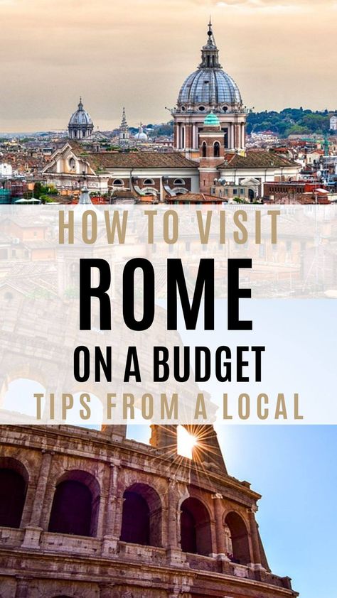 Rome Budget, Rome On A Budget, Free Things To Do In Rome, Rome Vacation, Italy Trip Planning, Visit Rome, Trip To Rome, Rome Attractions, Rome Itinerary