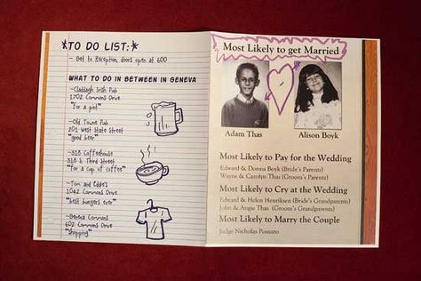 guest book or programs Winter Engagement Party, Comic Book Wedding, Unique Wedding Programs, Diy Guest Book, Book Program, Superhero Wedding, Wedding Poems, Fiesta Wedding, High School Sweethearts