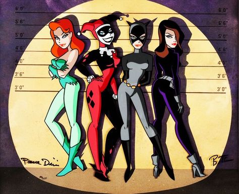 Poison Ivy Costumes, Talia Al Ghul, Catwoman Cosplay, Female Villains, Gotham Girls, Cat Woman, Bruce Timm, Batman And Catwoman, Image Swag