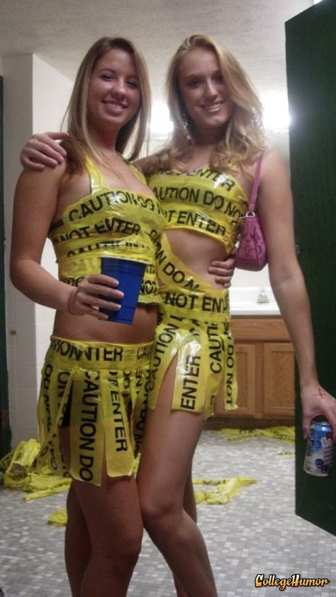 Caution..Anything But Clothes! Anything But Clothes Party Ideas, Bonnaroo Fashion, Anything But Clothes Party, Abc Costumes, Abc Birthday Parties, Nascar Costume, Anything But Clothes, Lady Gaga Costume, Abc Party Costumes