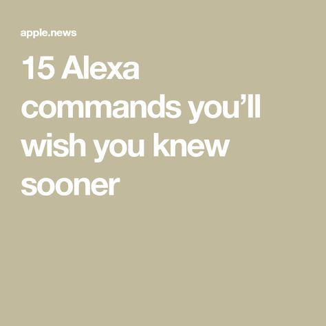 Funny Alexa Commands, Alexa Commands, Amazon Alexa, Usa Today, Apple News, You Can Do, Benefits, Lost, Technology