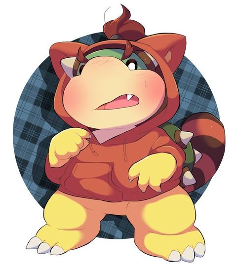 Bowser jr Bowser Jr, Mario Fan Art, Styled Hair, Nintendo Fan Art, Super Mario World, Hair Cute, Super Mario Art, Super Mario Brothers, Mario Art