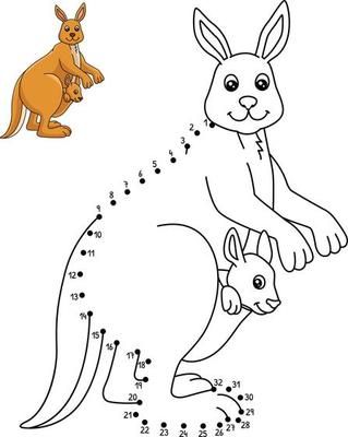 Kangaroo With Baby Coloring Page Illustration 7528031 Vector Art at Vecteezy Page Illustration, Baby Coloring Pages, Dot To Dot, The Dot, Logo Banners, Cityscape Photos, Nature Backgrounds, Heart With Arrow, Marketing Design