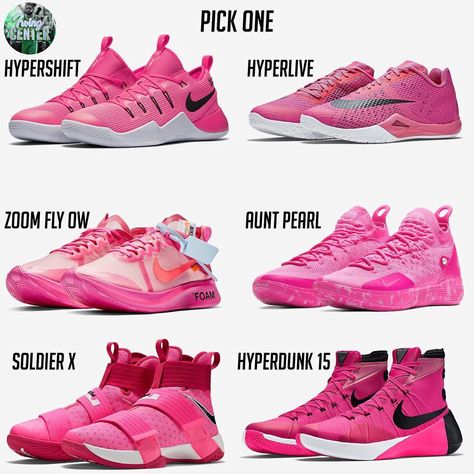 Barbie Lifestyle, Vb Shoes, Zapatillas Nike Basketball, Bb Shoes, Pink Basketball Shoes, Best Volleyball Shoes, Pink Basketball, Basketball Stuff, Pink Nike Shoes