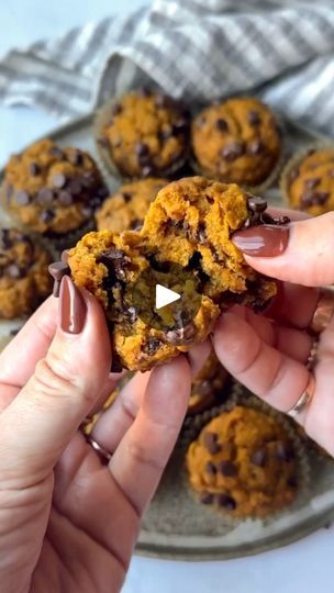 5.2K views · 15 reactions | These are one of my most popular muffin recipes! Mini Pumpkin Chocolate Chip Muffins made lighter and loaded with chocolate chips in every bite! 🙌🏼 Madison loves these as an after school snack 💛6 WW Points (for 2) Cals: 160 Protein: 2 Carbs: 27 Fat: 5 | Skinnytaste Pumpkin Chocolate Chip Muffins, After School Snack, Ww Points, Pumpkin Chocolate Chip, School Snack, Pumpkin Chocolate Chips, Chocolate Chip Muffins, Pumpkin Muffins, After School Snacks