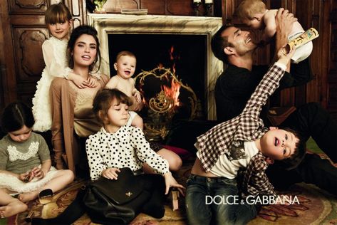 Enrique Palacios is all Smiles for Dolce & Gabbana Fall/Winter 2012 Childrens Campaign Baby Ads, Bianca Balti, Baby F, Editorial Shoot, Family Shoot, Fashion Family, Dolce And Gabbana Kids, Stefano Gabbana, Monica Bellucci