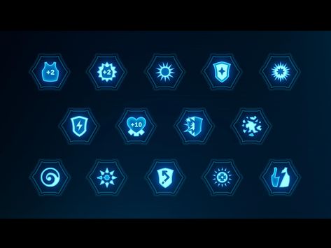 Sci-fi Icons by Helga Sable on Dribbble Sci-fi Ui, Sci Fi Games, Game Icons, Survival Games, Game Icon, Game Logo, Game Ui, Game Item, Game Design